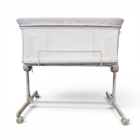 Cuna Colecho Ezebaby Gris Claro — Adaptable a la Cama | Usada