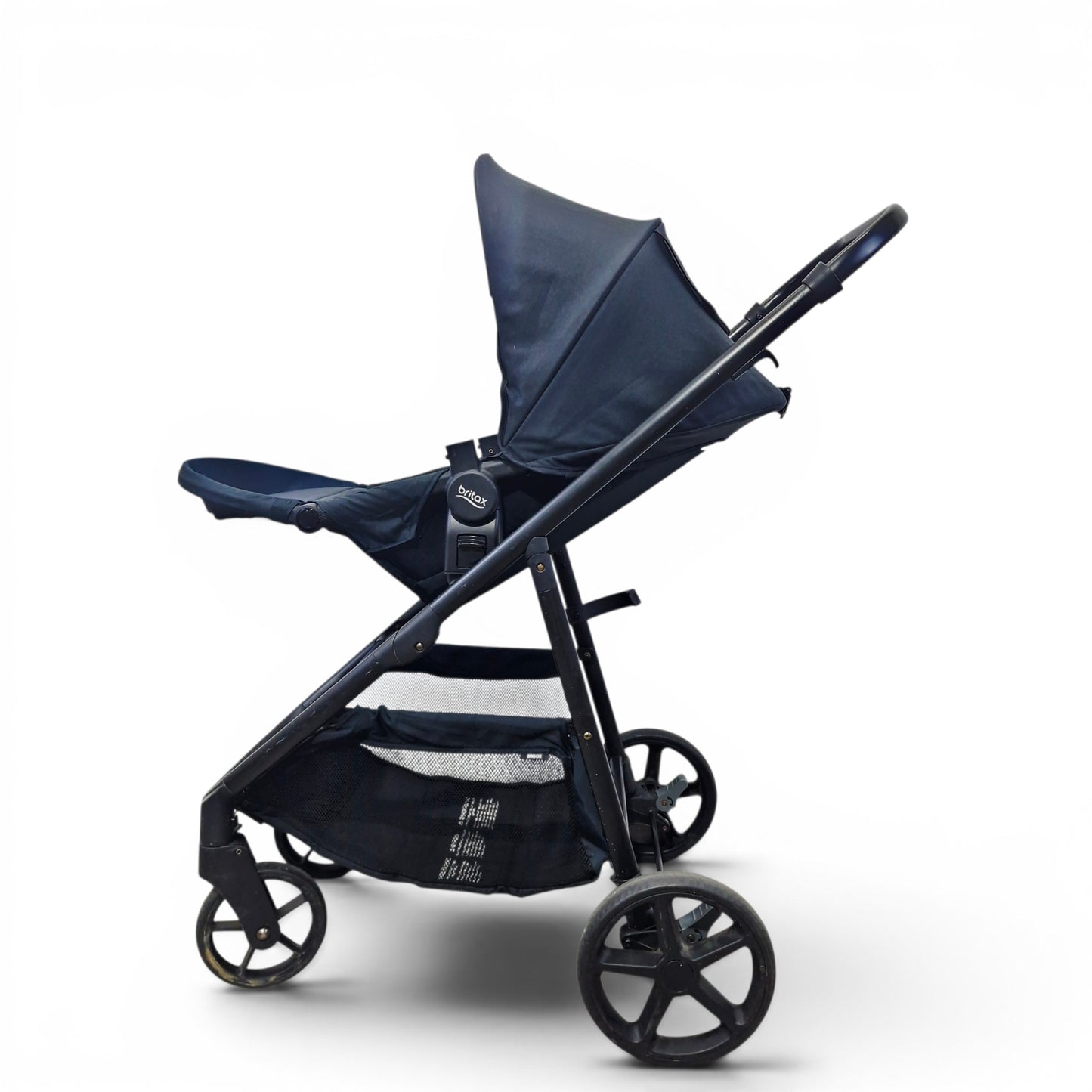 Coche Britax Brook Negro con Silla de Carro — Travel System | Usado