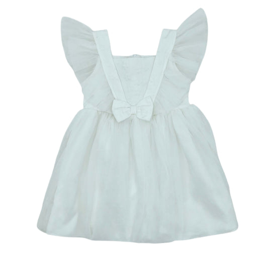 Vestido blanco — Talla 0 a 3 meses | Usado