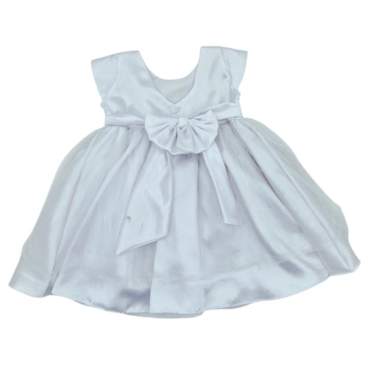 Vestido blanco de gala para bebé niña — Talla 12 a 18 meses | Usado