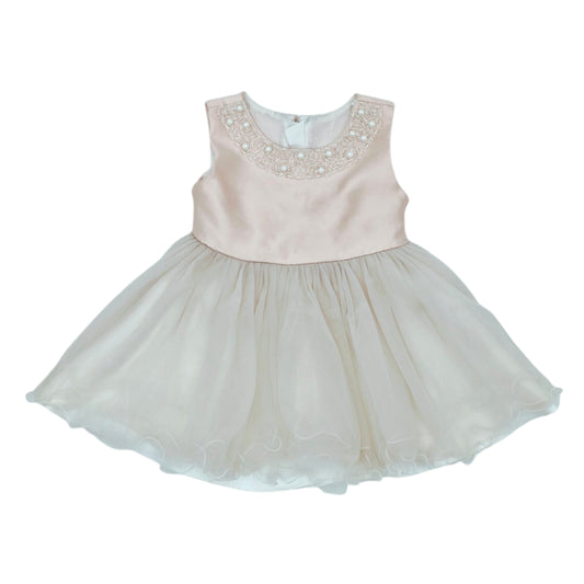 Vestido de gala rosado — Talla 18 a 24 meses | Usado