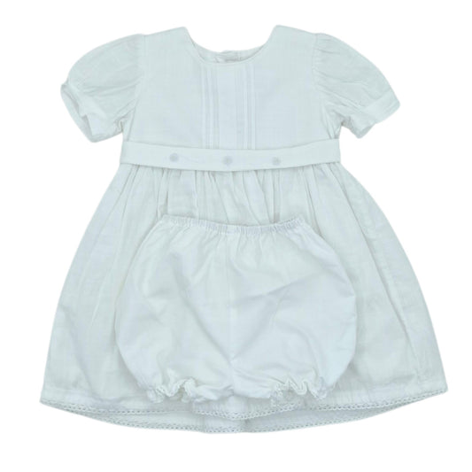 Vestido de bautizo de lino — Talla Talla 2T | Usado