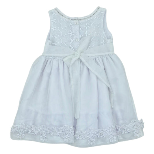 Vestido de bautizo sin mangas — Talla 6 a 12 meses | Usado