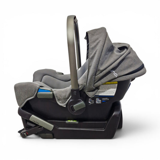 Silla de Carro Tipo Huevito Nuna Pipa URBN Thunder — Isofix Integrado, Grupo 0+ | Usada