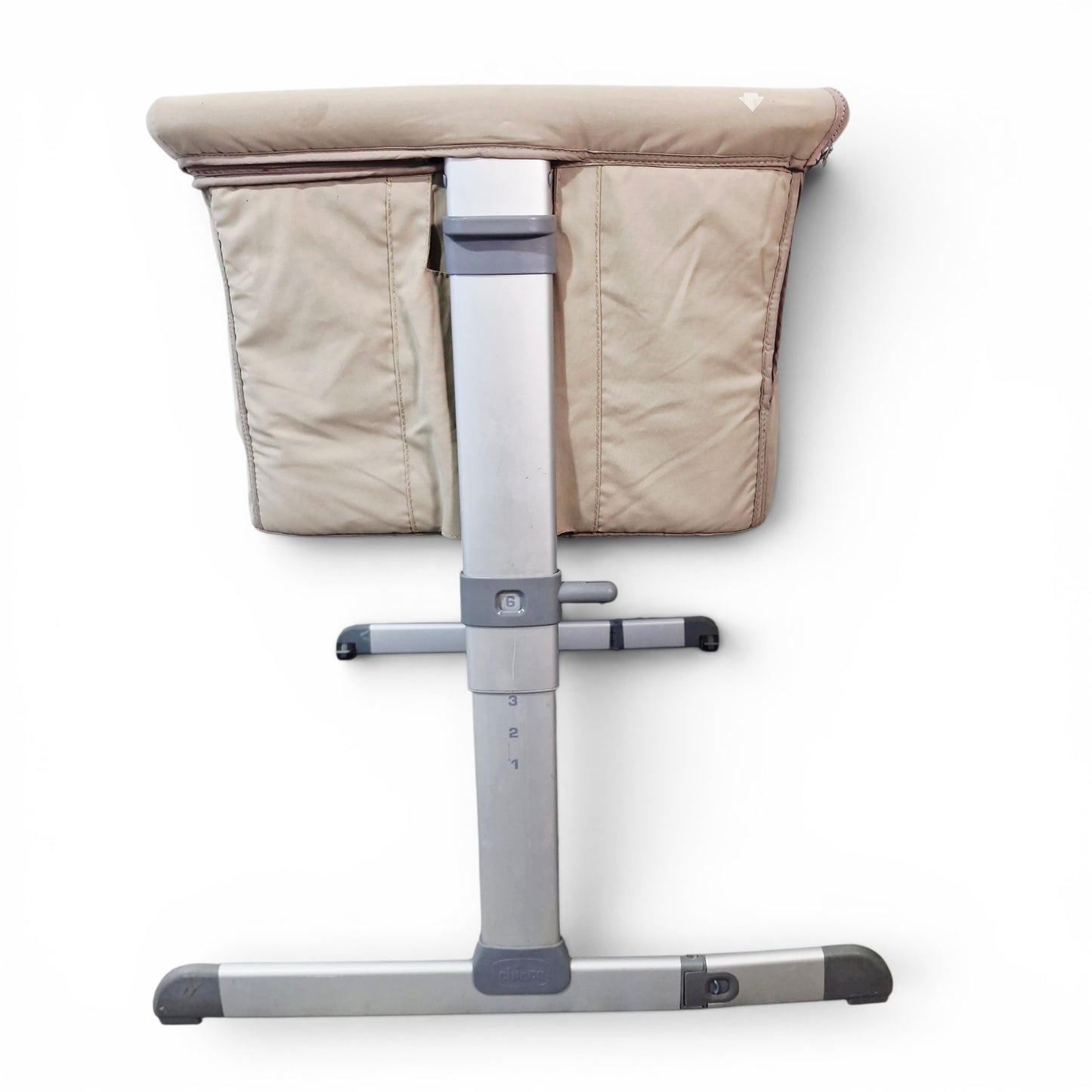 Cuna Colecho Chicco Next2Me Beige — 6 Niveles de Altura | Usada