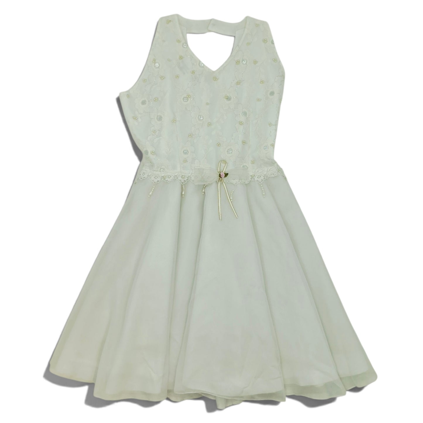 Vestido corto primera comunion — Talla Talla 8T | Usado