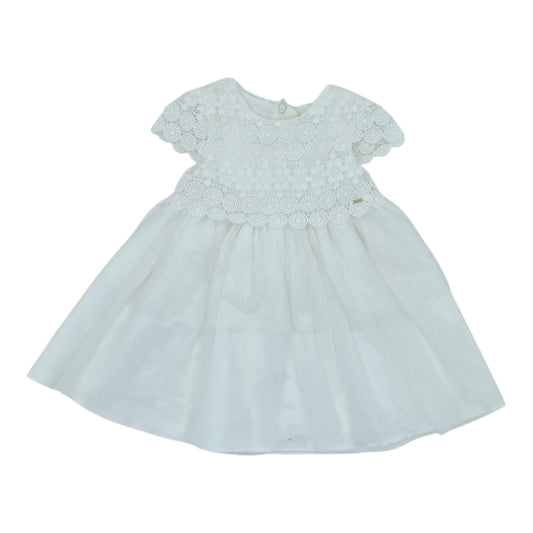 Vestido blanco de gala — Talla 18 a 24 meses | Usado