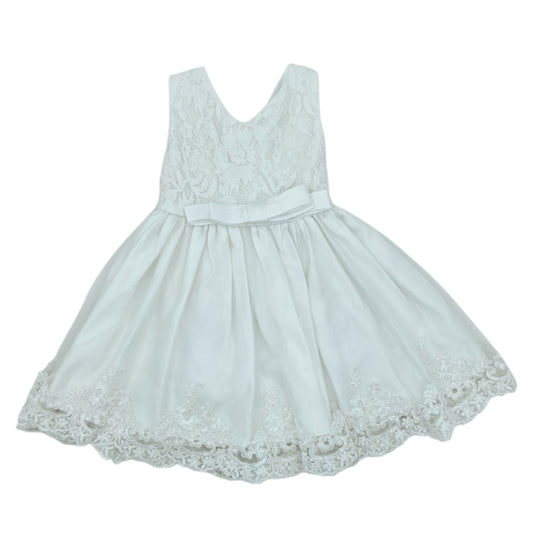 Vestido blanco crema — Talla 18 a 24 meses | Usado