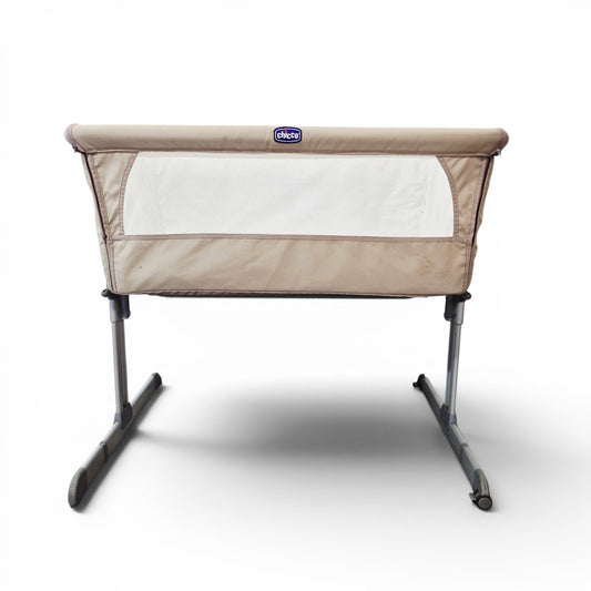 Cuna Colecho Chicco Next2Me Beige — 6 Niveles de Altura | Usada